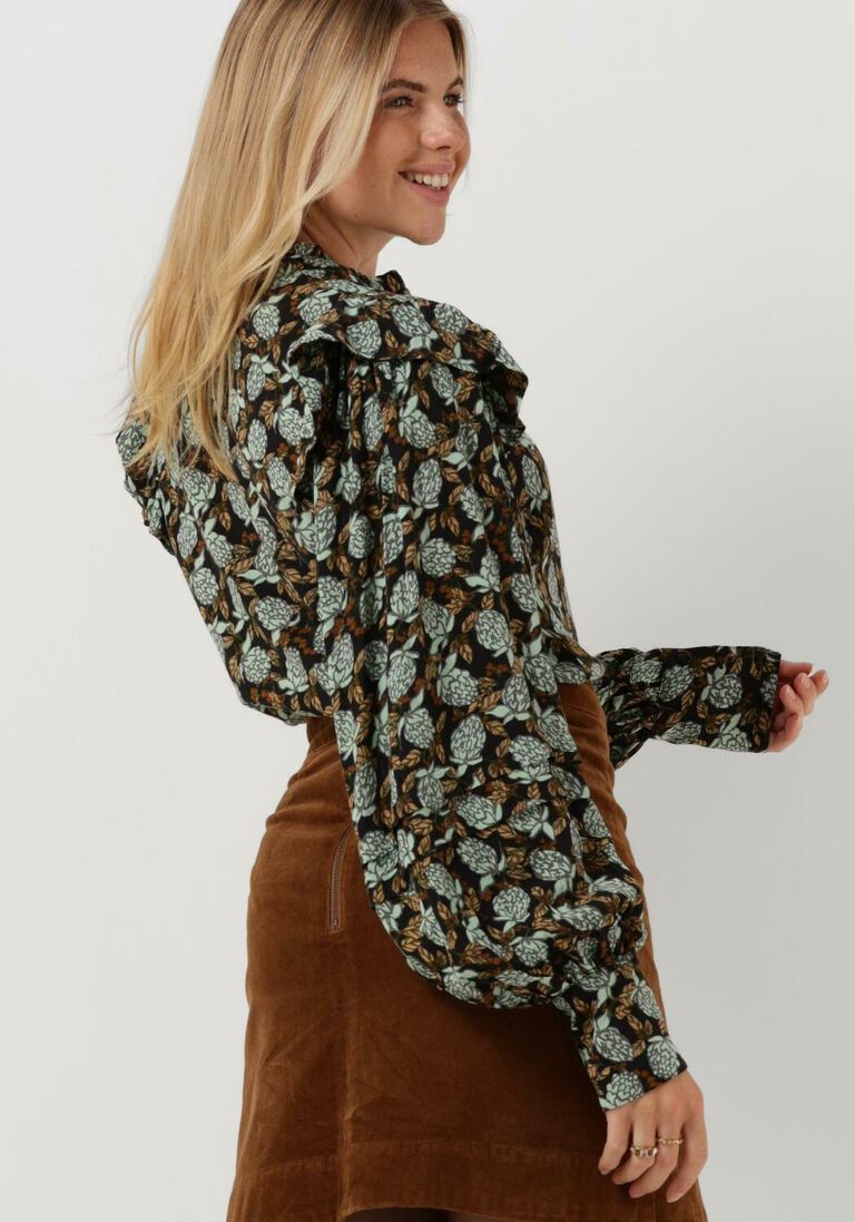 FABIENNE CHAPOT zwarte fabienne chapot blouse philo blouse