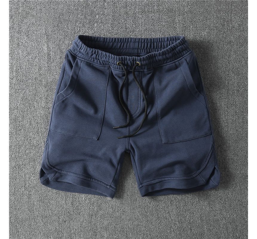 Acrius - Effen joggingbroek met trekkoord in de taille