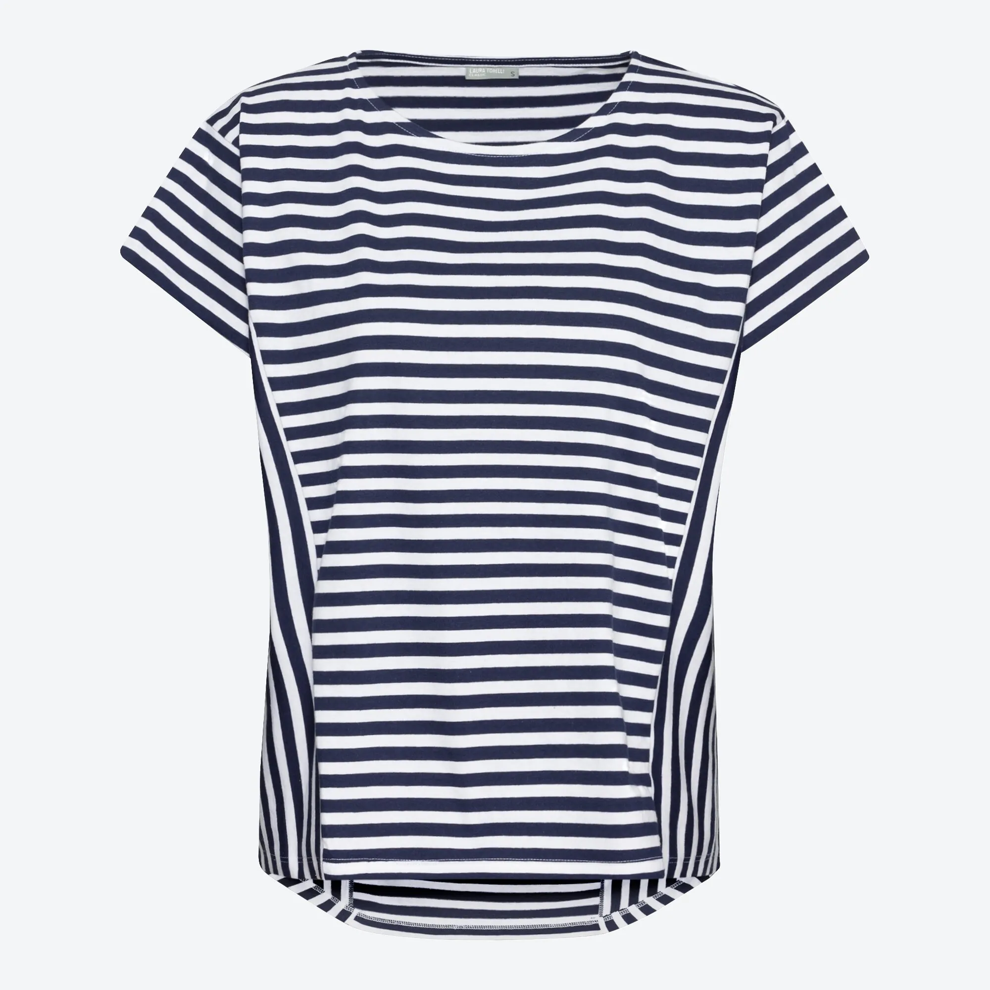 Damen-T-Shirt mit Streifenmuster