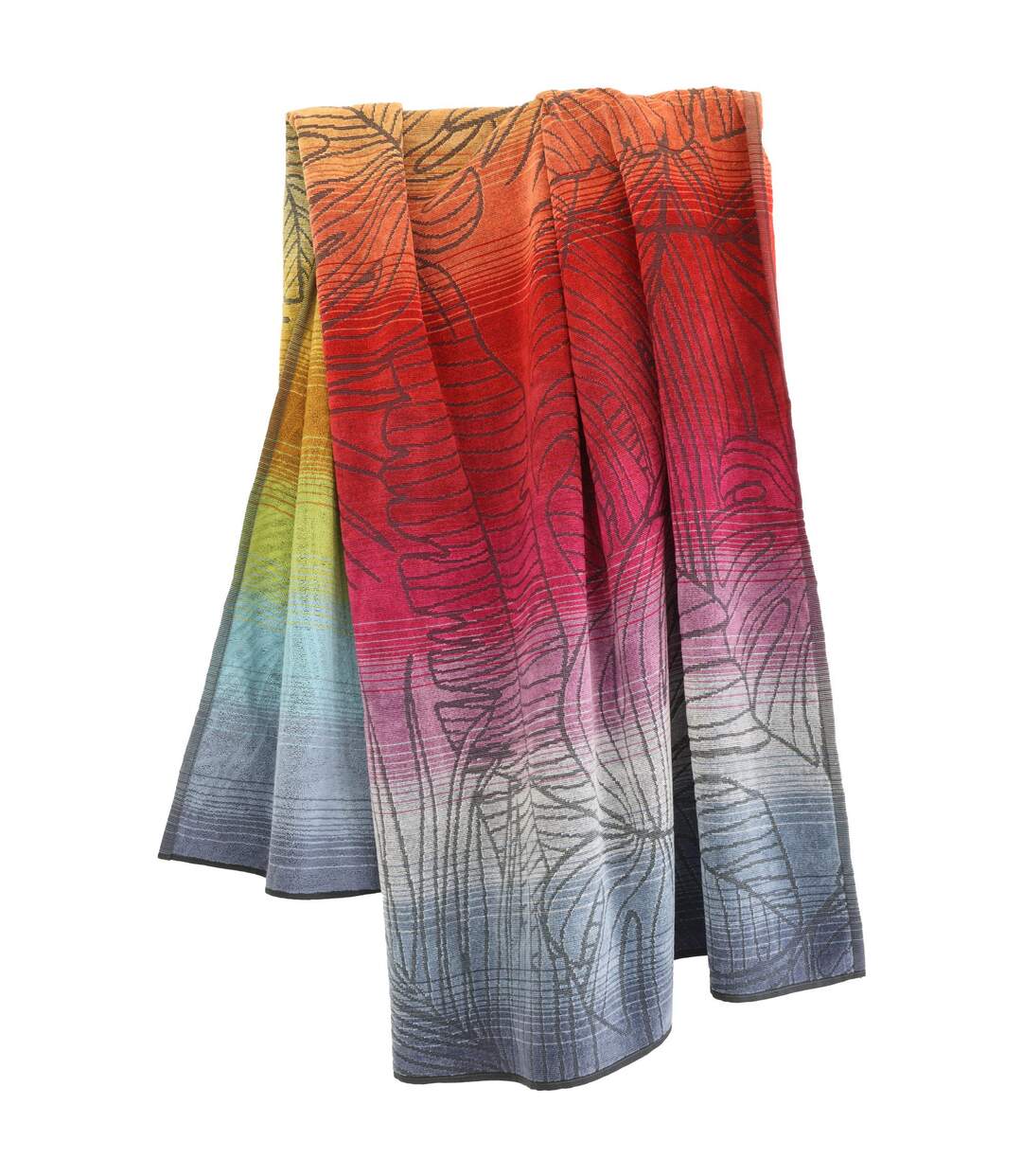 Drap de plage 100x180 cm FLORA multicolore