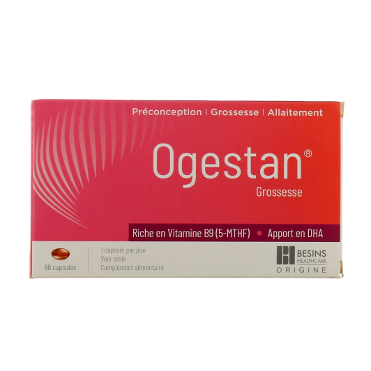 Ogestan : complément alimentaire grossesse - Acide folique, omega 3