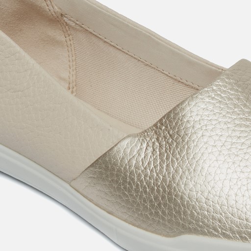 Ecco Modtray W Instappers beige Textiel