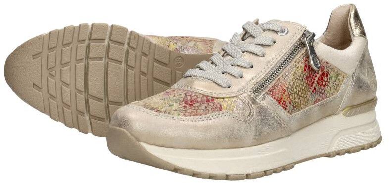 Rieker Sneakers Laag goudkleur