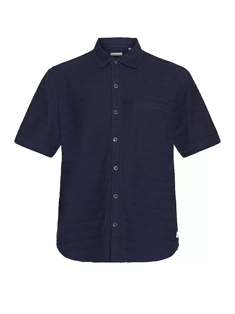 KNOWLEDGE COTTON APPAREL Poloshirt  blau