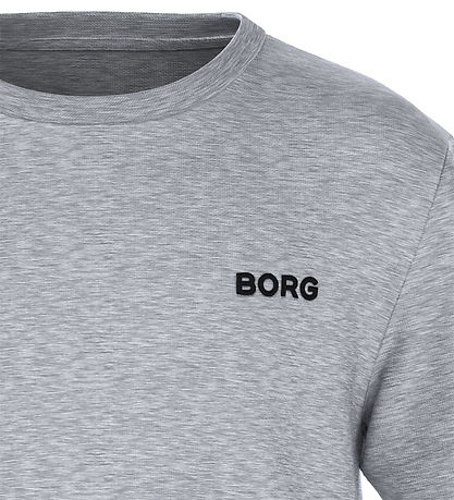 Björn Borg T-Shirt - Schloss Essential - Grau