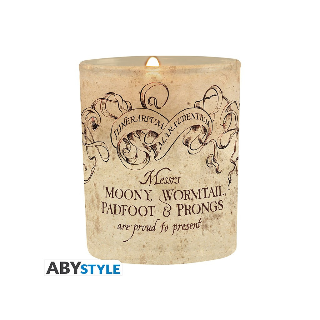 Harry Potter - Bougie Carte du Maraudeur