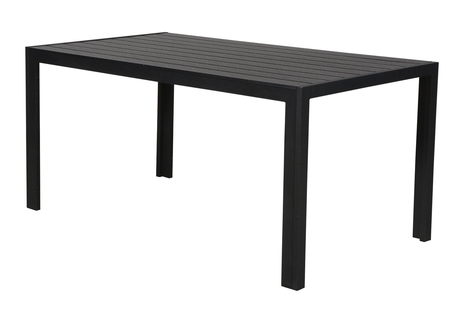 Cult tuinmeubelset: 1 tafel en 4 stoelen. 150 x 90 x 75 cm