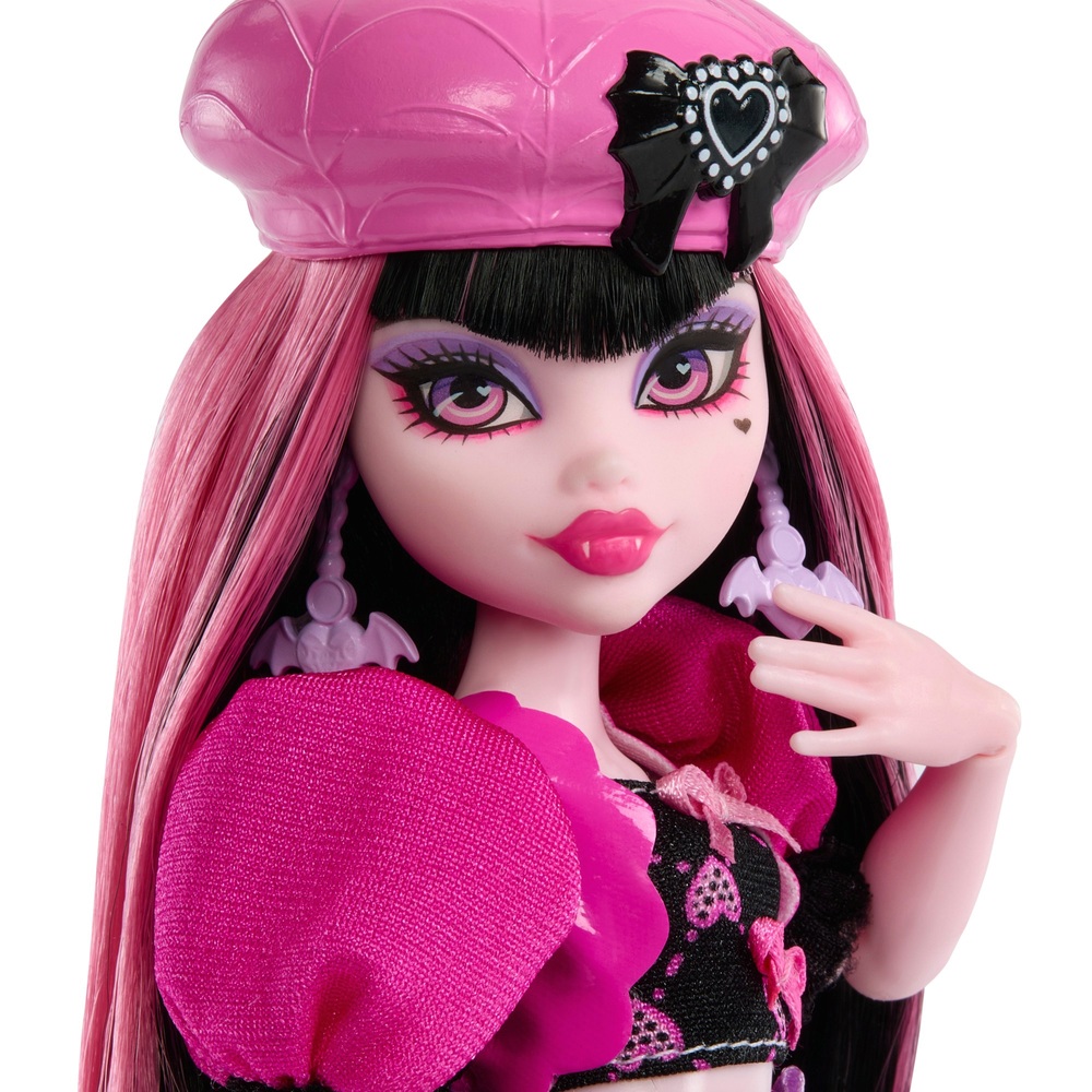 Monster High Skulltimate Secrets Draculaura Puppen-Modeset mit Spind