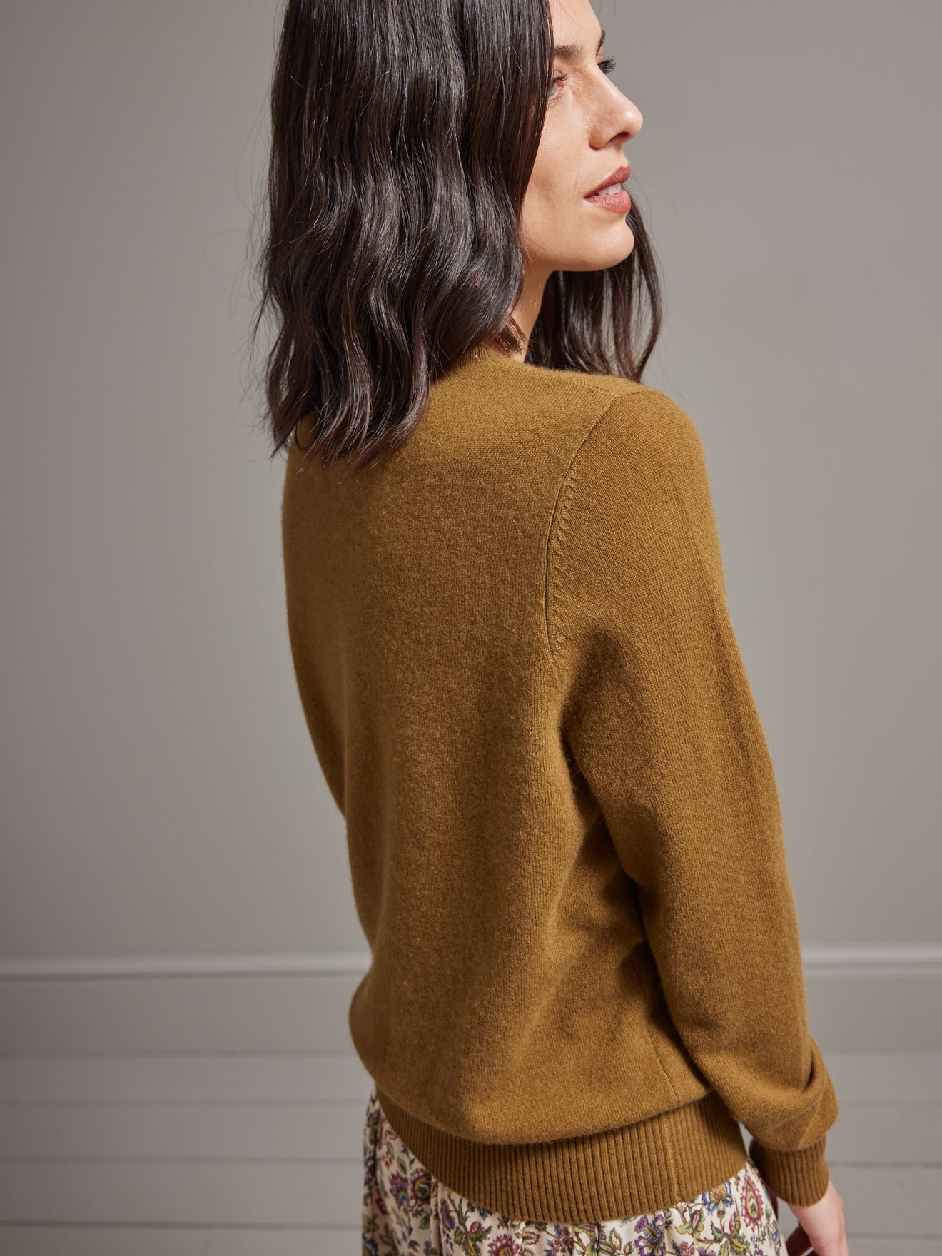 Cardigan boutonné femme - Collection Cachemire