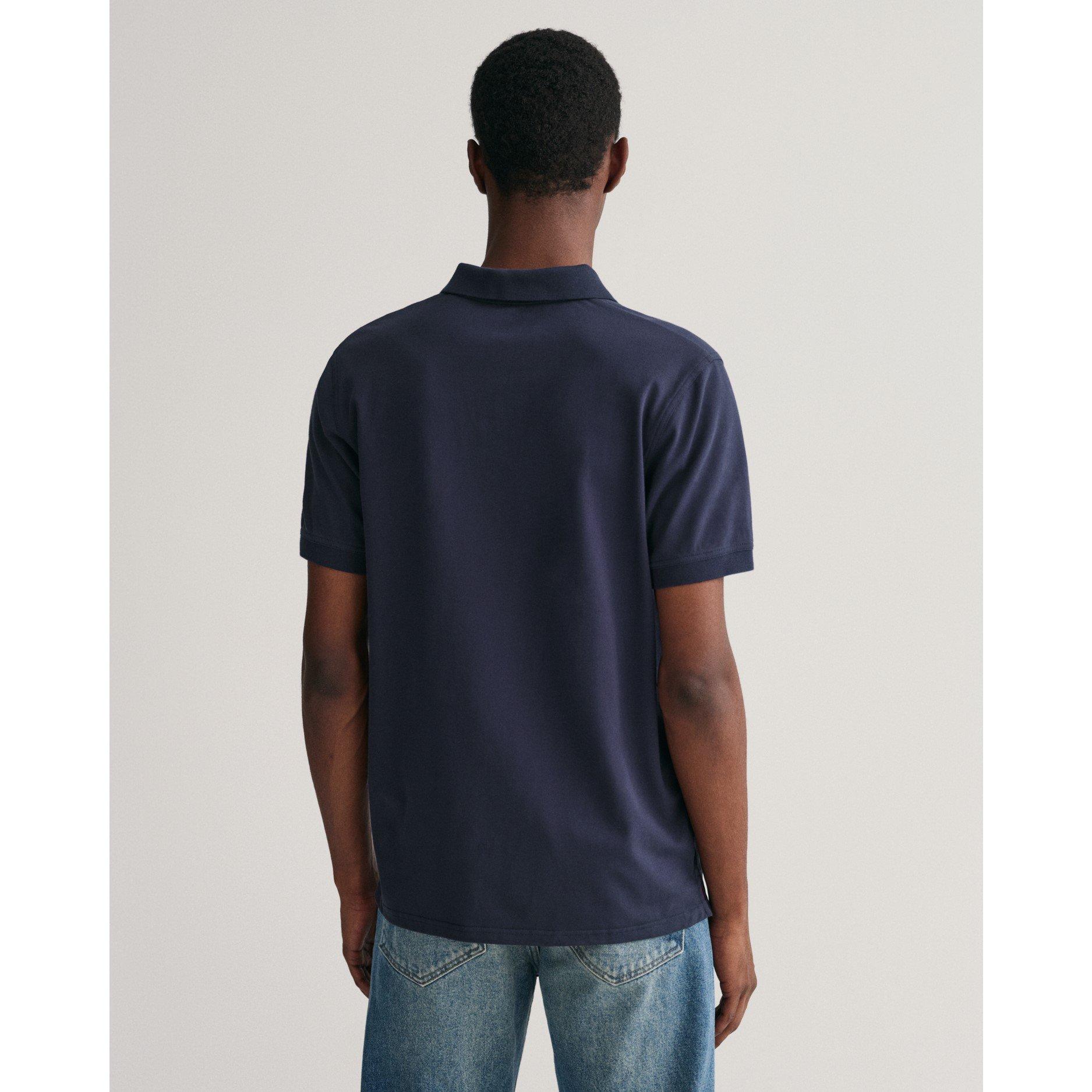 Gant Contrast Pique Polo Shirt