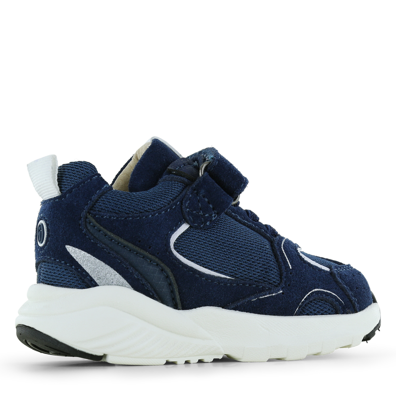 Shoesme donkerblauw sneakertje Mesh, Suède | Jongens schoenen