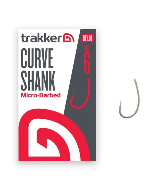 Trakker Curve Shank Hooks - Vishaak