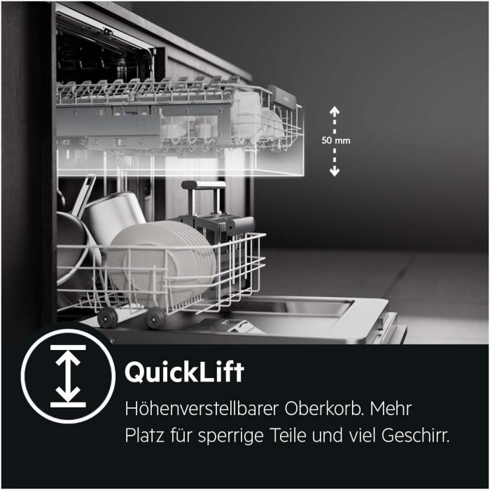 AEG Einbau-Geschirrspüler Serie 7000 GlassCare® FEE73407ZM