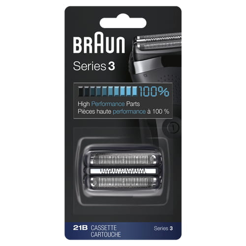 Braun Series 3 21B Elektrisch Scheerapparaat Vervangingskop - Zwart