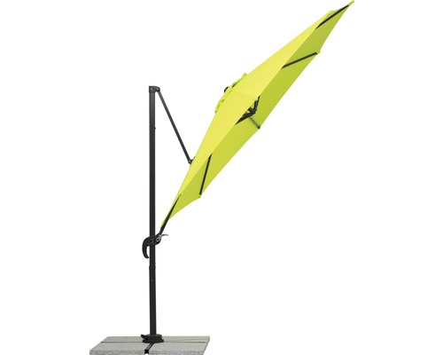Schneider Rhodos Junior parasol Ø 300 cm appelgroen