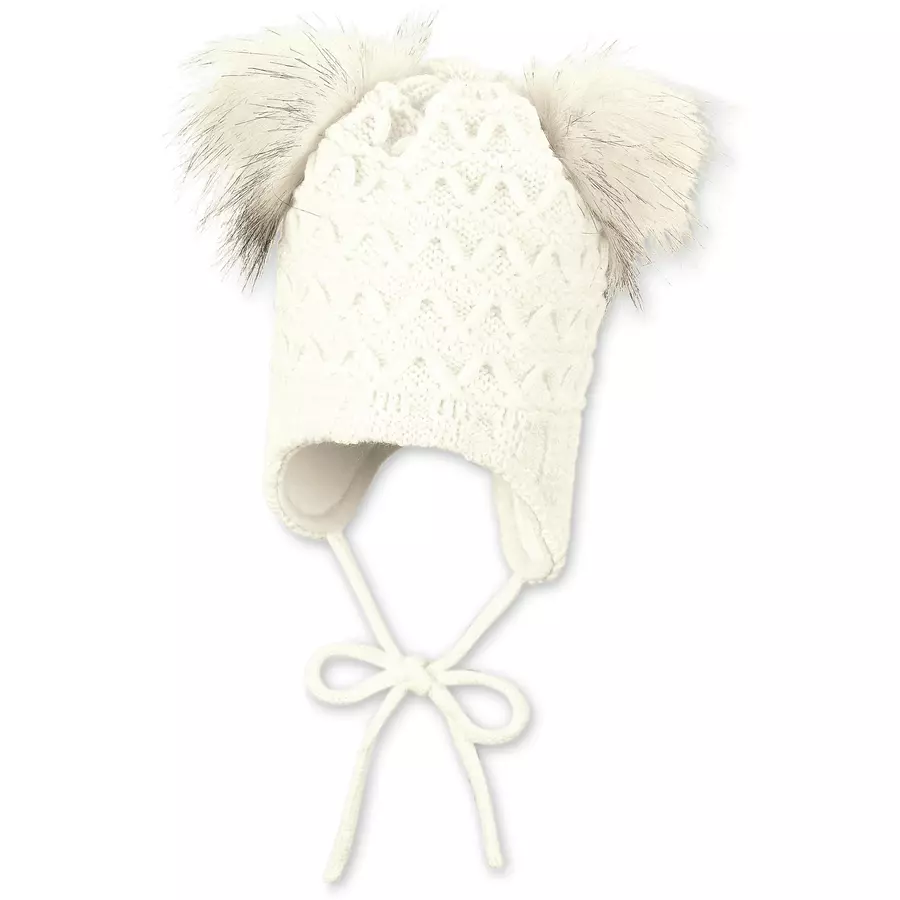 Sterntaler Strickmütze ecru