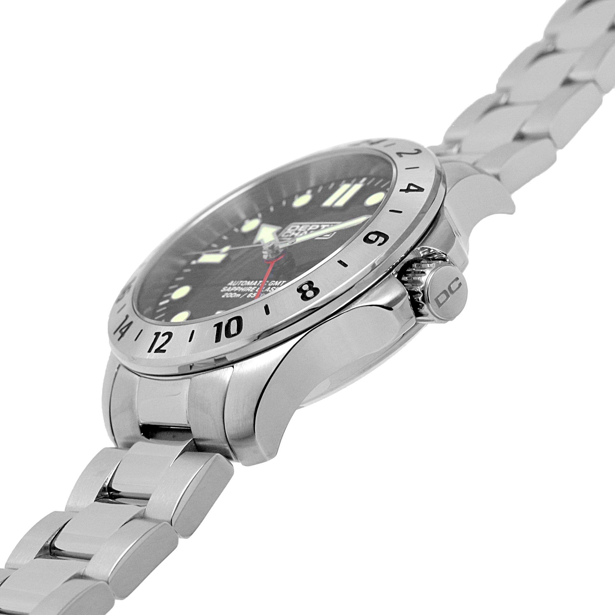 Depth Charge Stainless Steel Silvr Dial Dive Watch