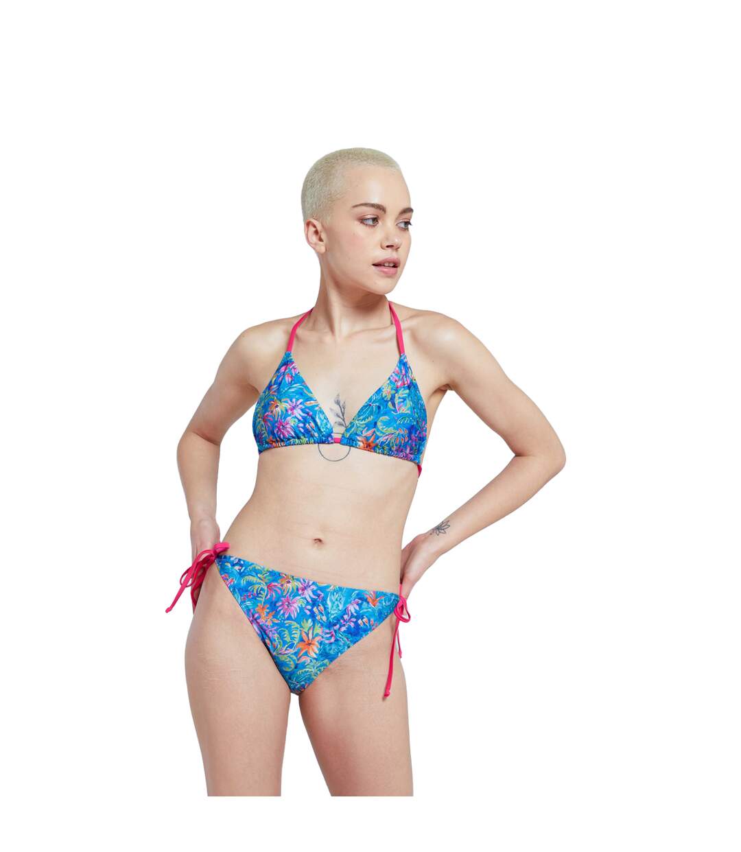 Animal - Haut de maillot de bain RIVIERA - Femme (Bleu) - UTMW1262
