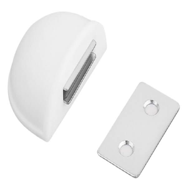 AMIG Batente de Porta Adesivo Magnético 403 - 50 Branco - 2668