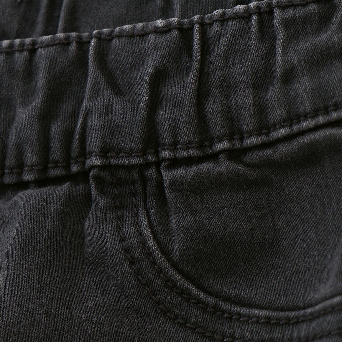 Famy 3 Mädchen Jeggings mit Stretch-Bund hellblau / dunkelblau / dunkelgrau