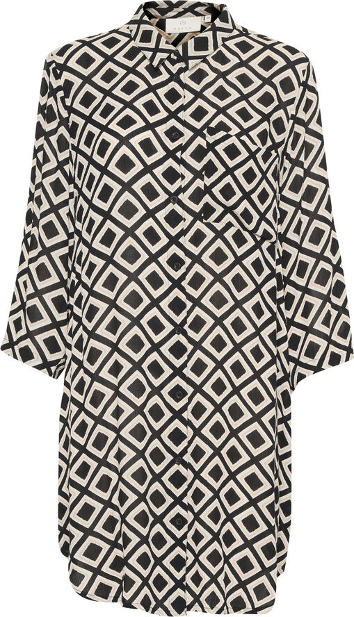 Kaffe KAjessi Amber Shirt Black/chalk/gray diamond