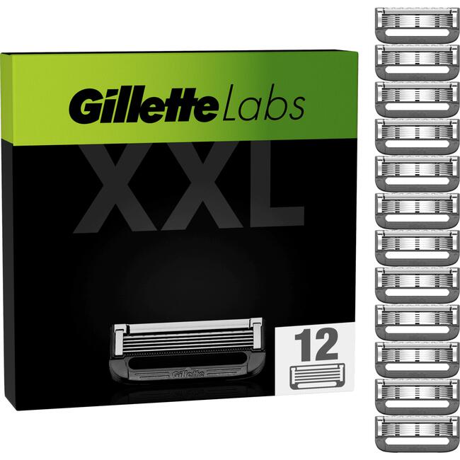 GilletteLabs Navulmesjes 12 Stuks