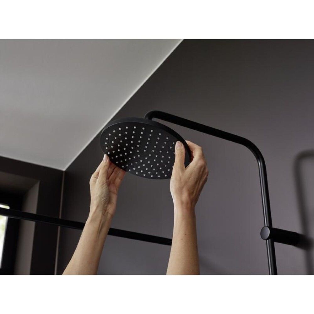 TAKDUSJSETT HANSGROHE VERNIS BLEND CC150 MATT SVART