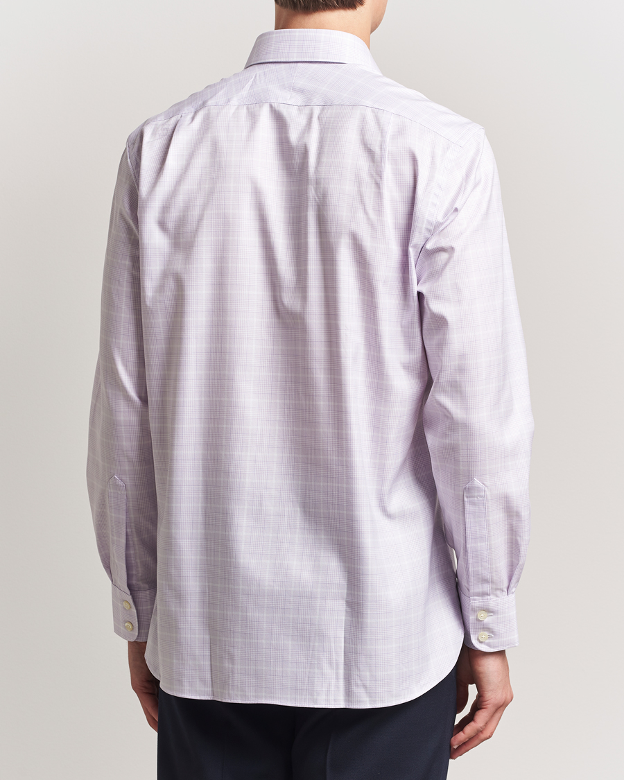 Charles Tyrwhitt Egyptian Cotton Pow Check Shirt Lavender