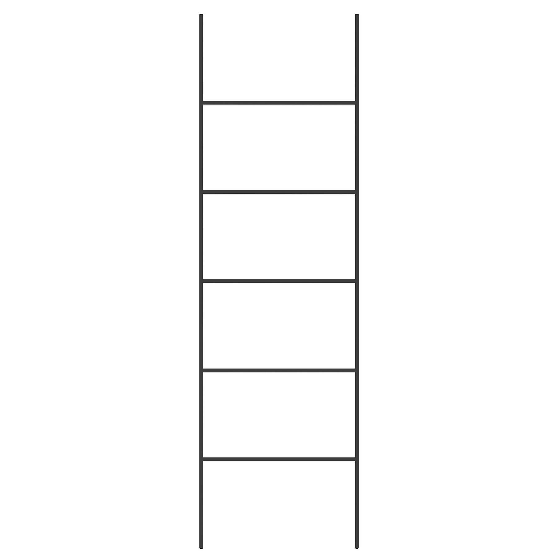 Beliani - ARIBIBI - Handdoekrek - Zwart - Metaal