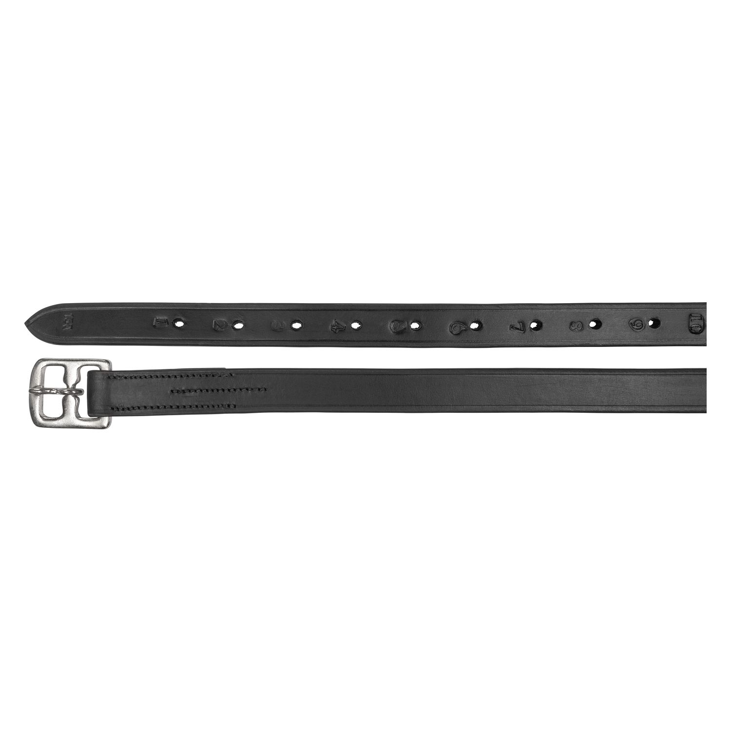 Loesdau Pony-Steigbügelriemen  - schwarz - 130 cm