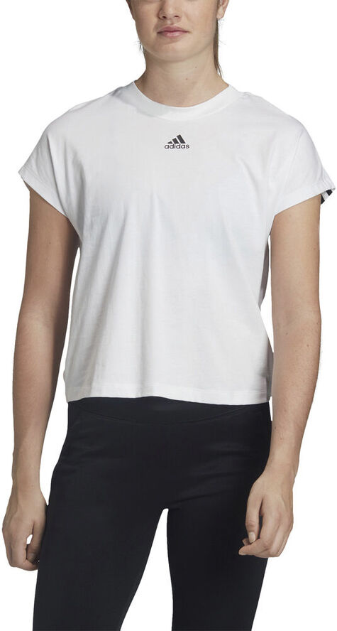 adidas Must Haves 3-Stripes T-shirt Hvid