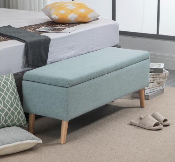 HOMCOM Sitzbank mit Stauraum grün 110B x 39T x 45H cm