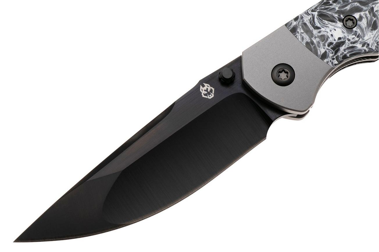 Jack Wolf Tango TANGO-01-DM-POLAR, DLC CPM S90V, FatCarbon DM Polar, zakmes, Chris Ortiz design
