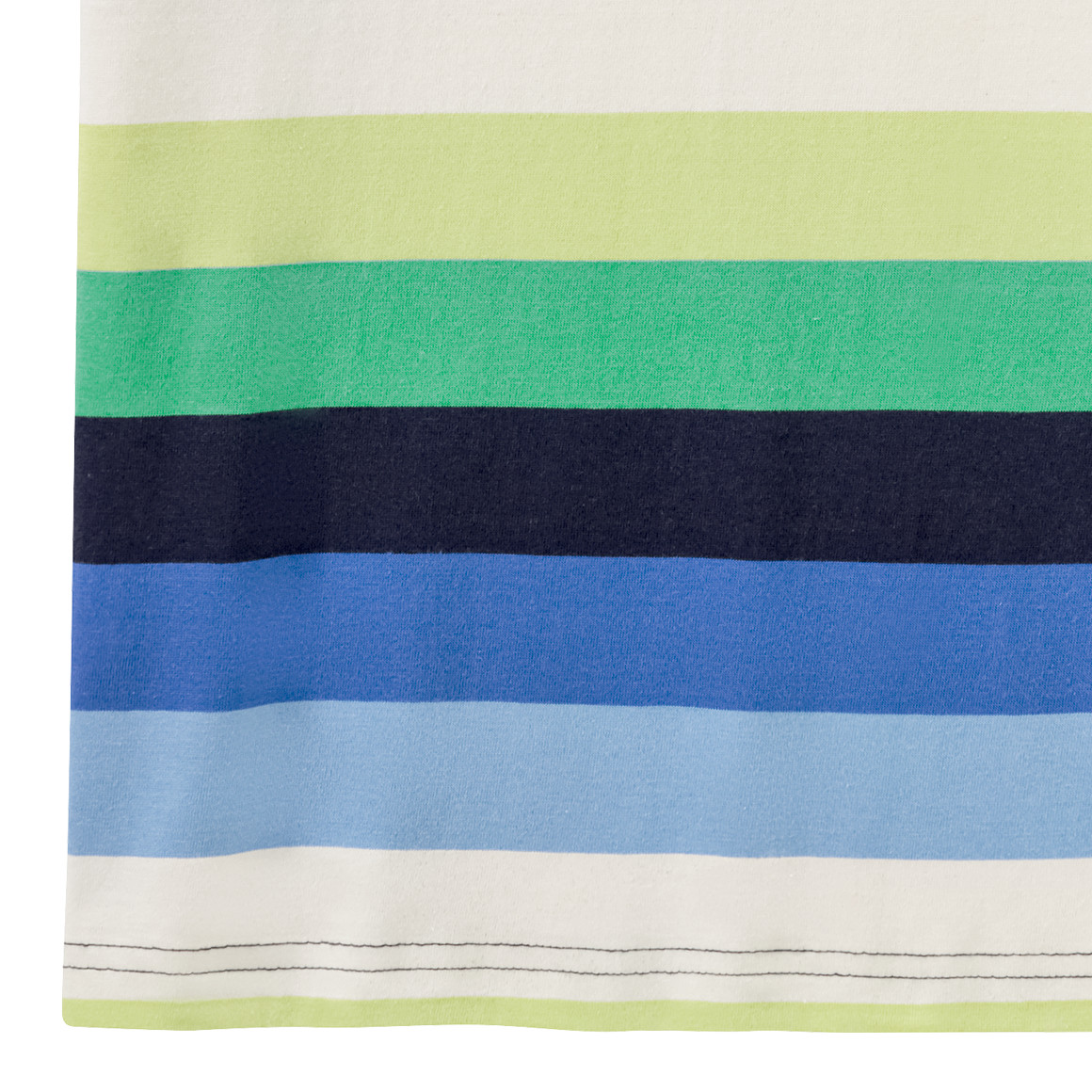 Topolino Jungen T-Shirt mit Streifen dunkelblau / grün / creme