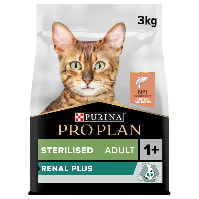 ProPlan Katzenfutter Adult Sterilised Renal Plus Lachs