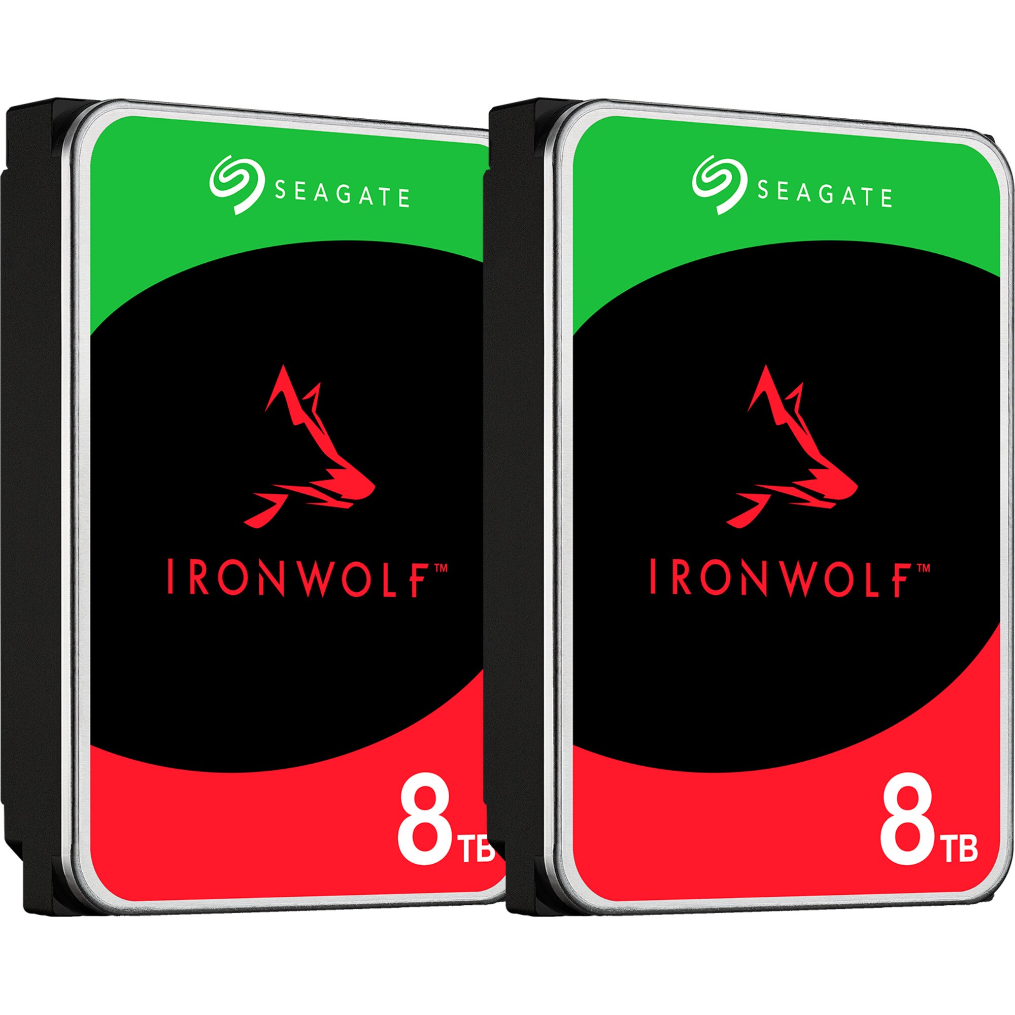 Seagate Festplatte IronWolf NAS 2 x 8 TB Bundle