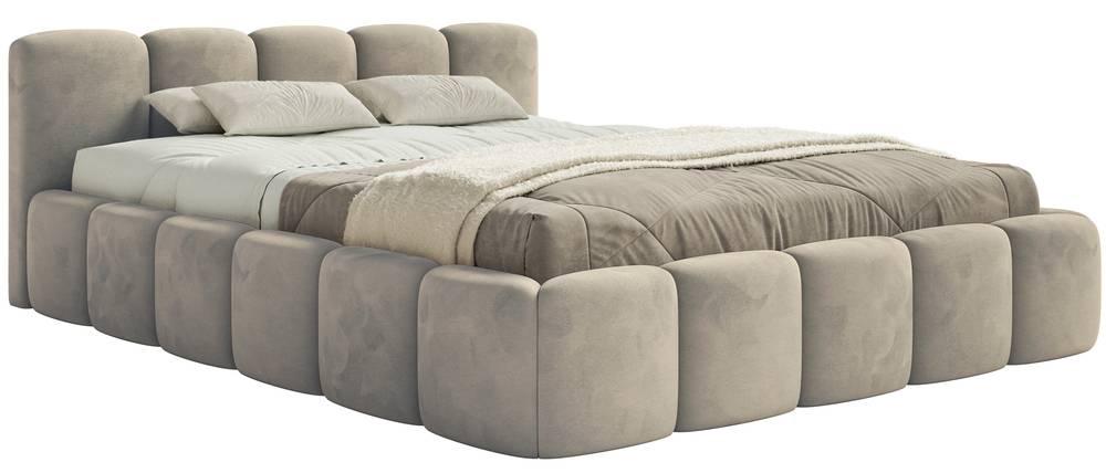 NADUVI Collection Bedframe Chloe laag 160 x 200 cm velvet