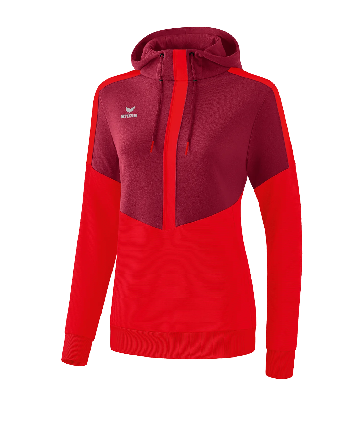 Erima Squad Hoody Damen Rot
