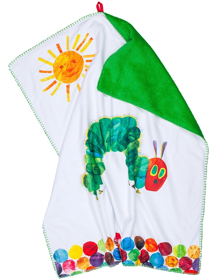 Decke RAUPE NIMMERSATT (75x90) in bunt