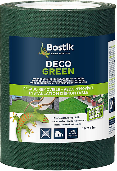 Bande jonction adhésive pour gazon synthétique Bostik 15cm