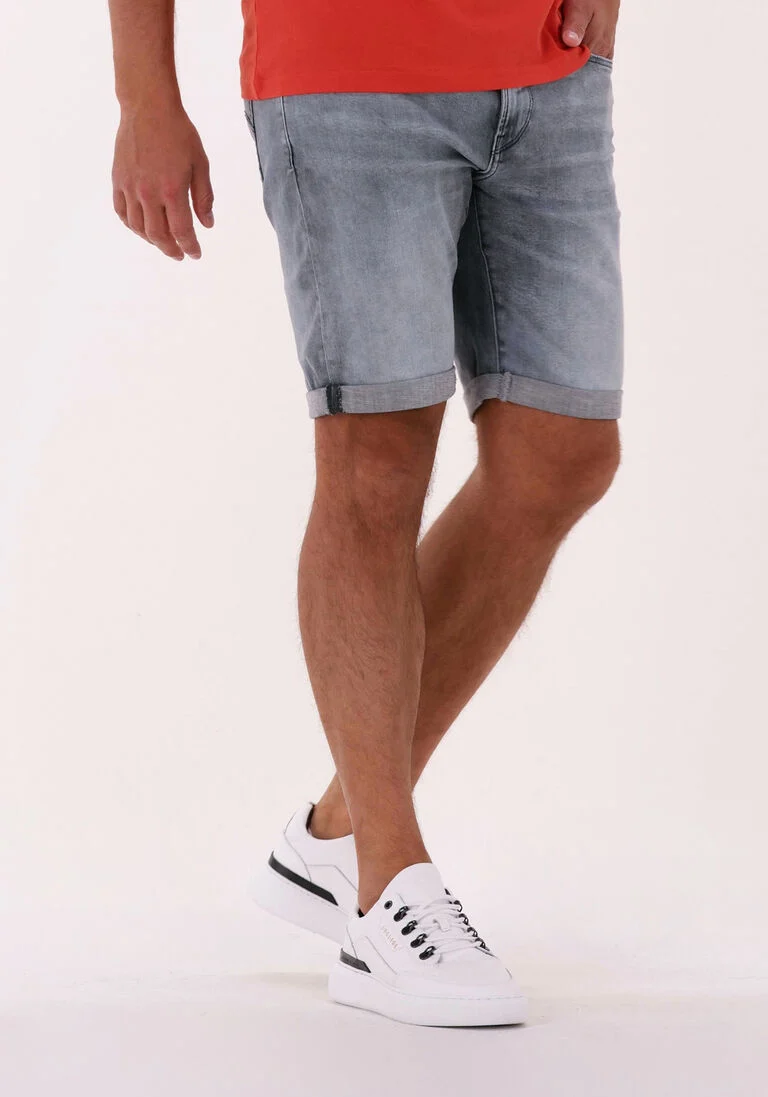 G-STAR RAW grijze g-star raw korte broek 3301 slim short