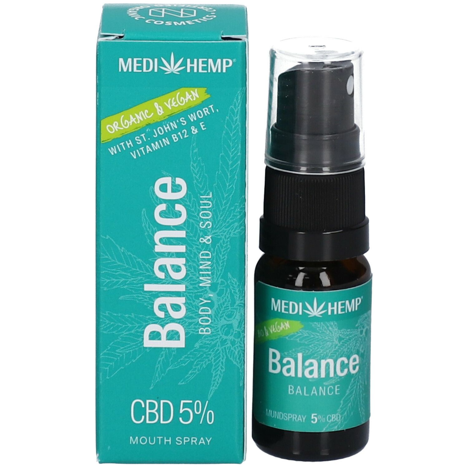 MEDIHEMP Bio Balance Mundspray 5% CBD