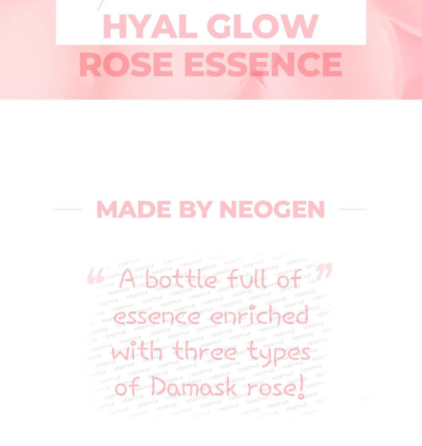 NEOGEN - Dermalogy Hyal Glow Rose Essence