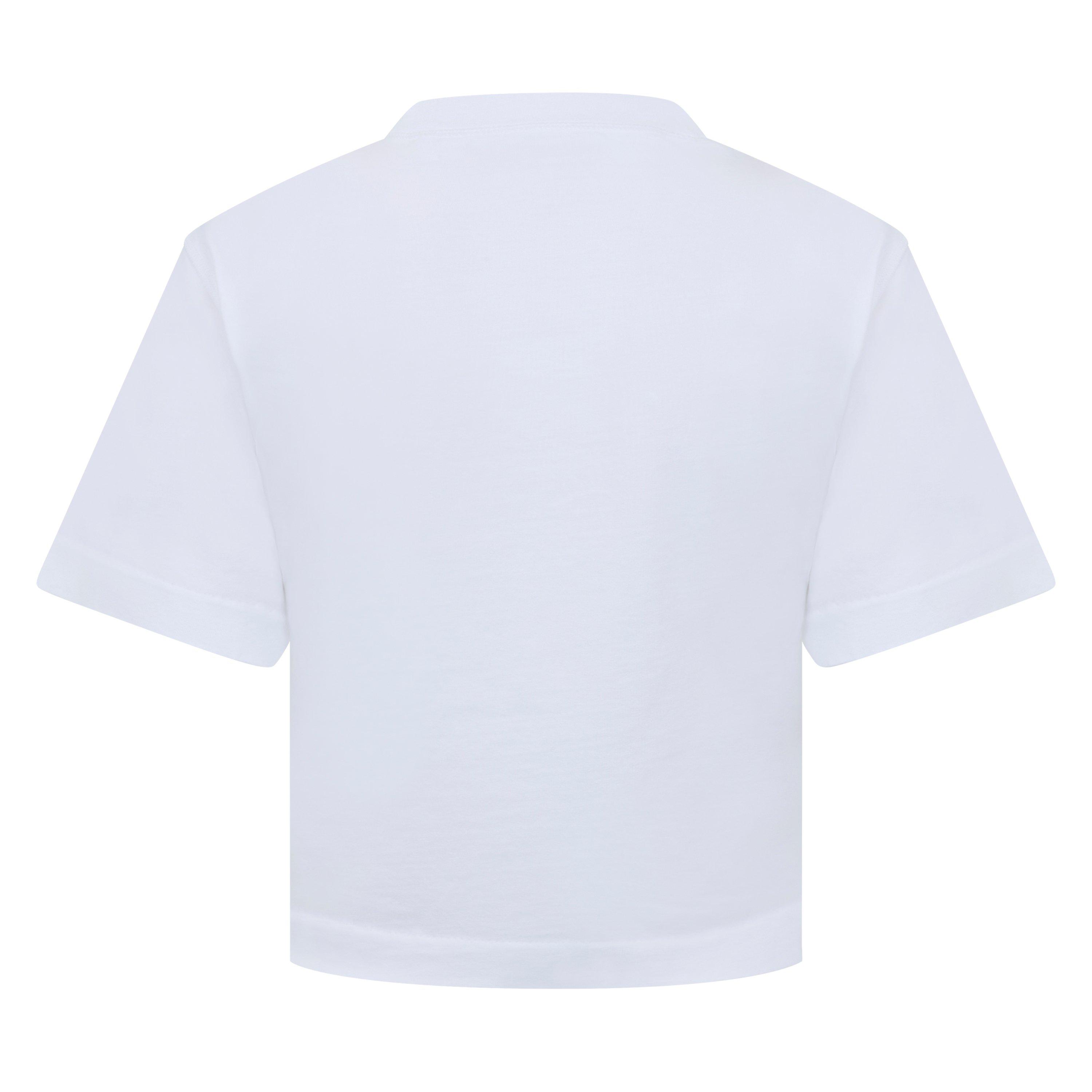 Off White Geometric Logo T Shirt