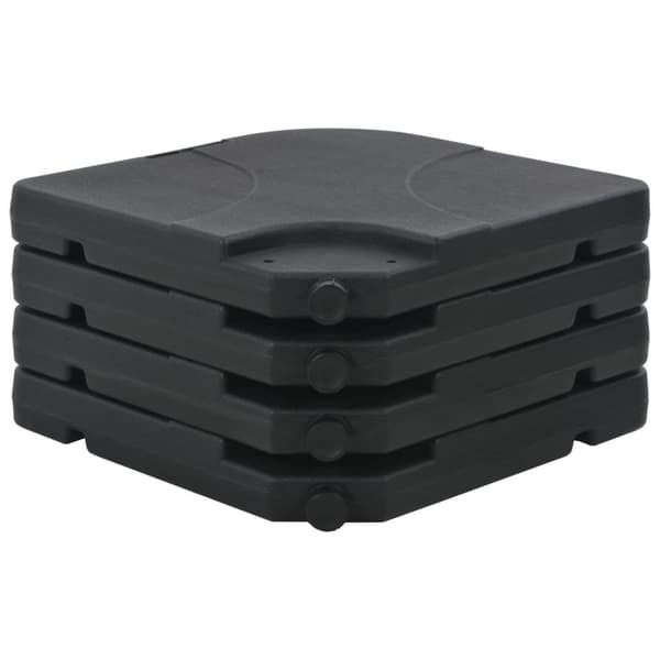 vidaXL Bærbar Parasollfot sand / vannfylt 60 L