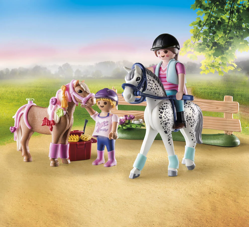 CAVALIERS ET CHEVAUX - 71259