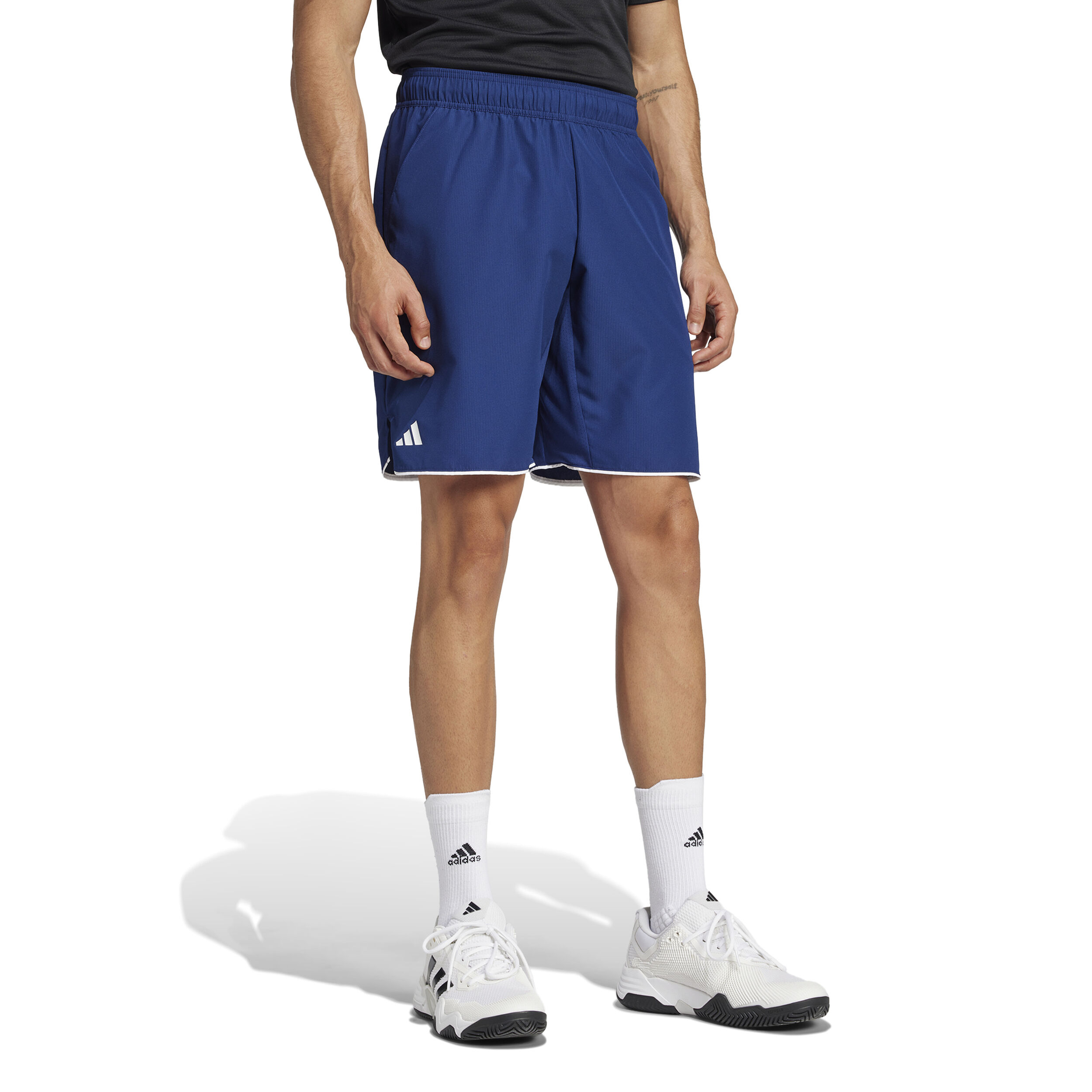 adidas Club 9in Shorts Hommes - Bleu Foncé