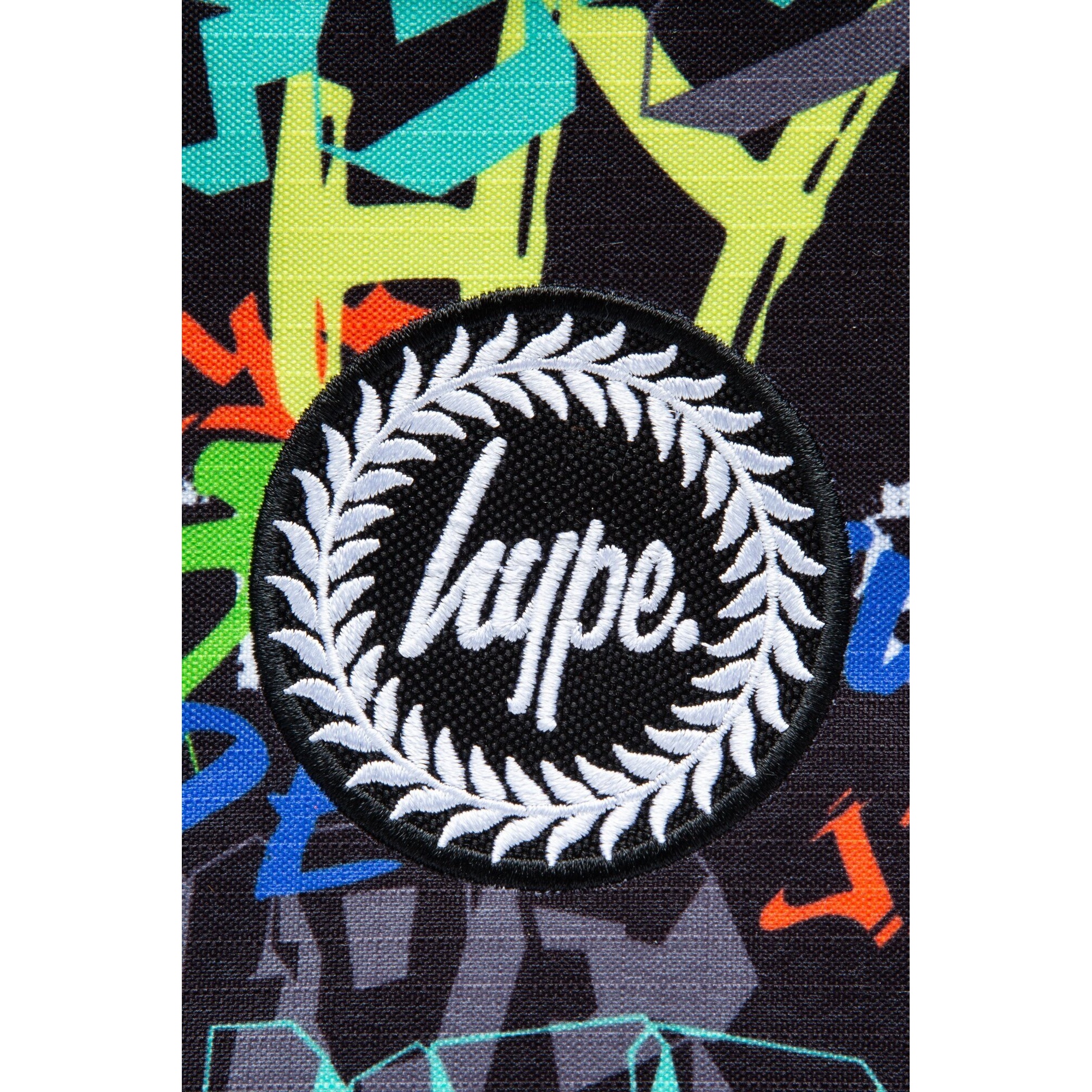 Logotipo Hype com design de grafite para lancheira