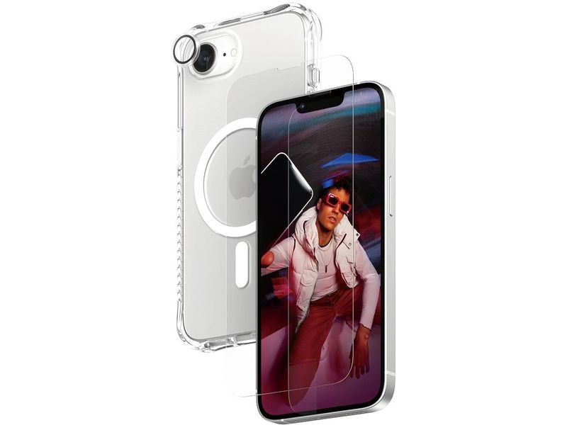 CARE by PanzerGlass Fashion 3-in-1 iPhone 16e Schutz-Paket für iPhone 16e