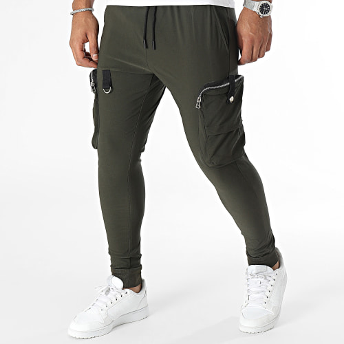Pantalon Cargo Vert Kaki